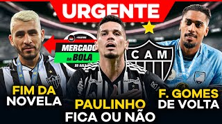 ALONSO É DO GALO! PAULINHO NA MIRA DE GIGANTE! FÁBIO GOMES DE VOLTA AO ATLÉTICO-MG?