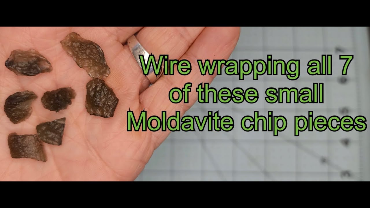 How To Wire Wrap Moldavite