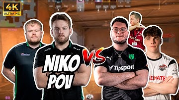 NiKo (32-16) rt:2.24 w/magisk vs red/FreeZe/zonixx +VOICE COMMS (dust2) | FACEIT RANKED l #cs2 #pov