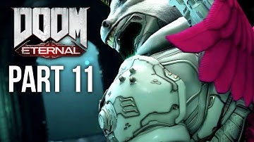 DOOM ETERNAL Gameplay Walkthrough Part 11 - NEKRAVOL PART 1
