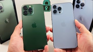 iPhone 13 Pro Max Alpine Green vs Sierra Blue Color Comparison