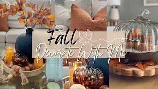 🍂 Fall Decorate With Me 2024 | Fall Decorating Ideas | Cozy Fall Decor | Fall Aesthetic