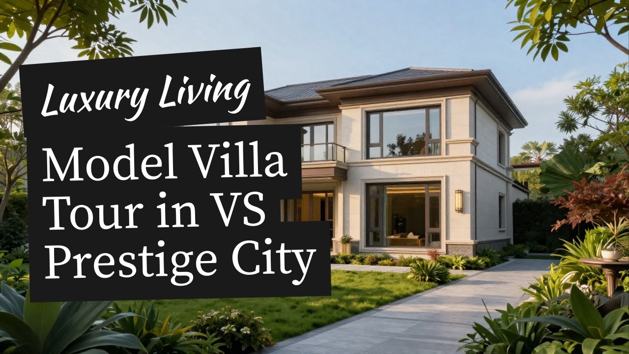 Curated visual reference: Picture Idea: Model Villa Tour In Vs Prestige City Hosur Luxury Living