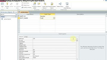 How to create a database on MS Access**treating 2021 final paper principles of computer programming