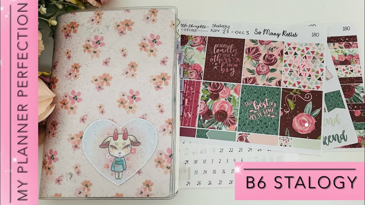 B6 Stalogy | Plan With Me | My Planner Perfection - YouTube