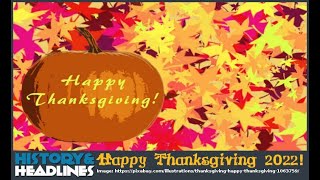 Happy Thanksgiving 2022!