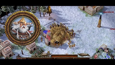 AGE of MYTHOLOGY || ODIN DEFENSIVE || vs TITAN AI