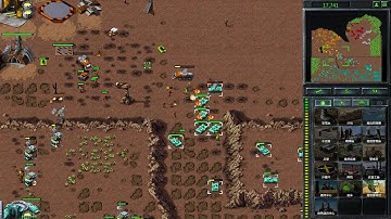 C&C Remastered-Mujalli Mod-Random VS 5 Hard AI "CPB - 6P - Desert 002"
