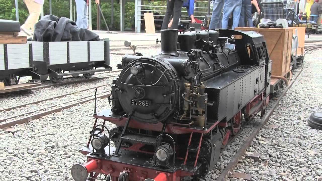 Dampfspektakel 2015 Plochingen / 5 inch & 7 inch live-steam railway | Dampfbahn Tv