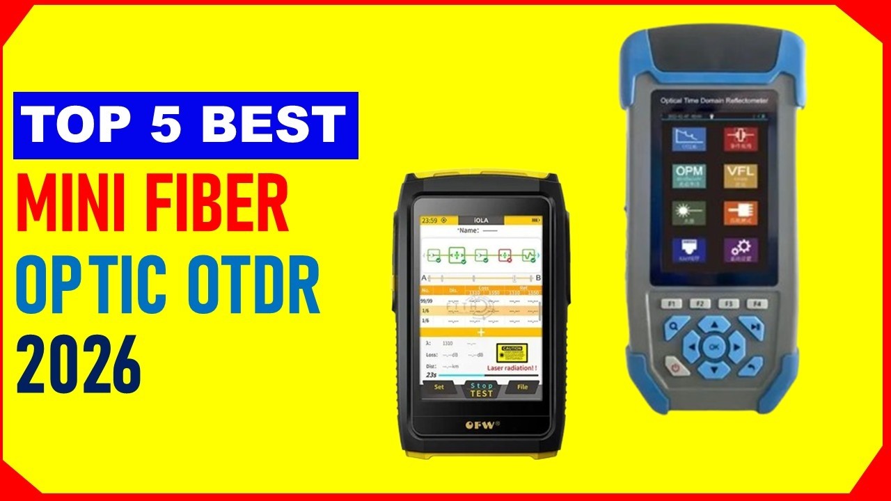 Top 5 Best Budget Mini Fiber Optic OTDR 2026 | Best Mini Fiber Optic OTDR on AliExpress