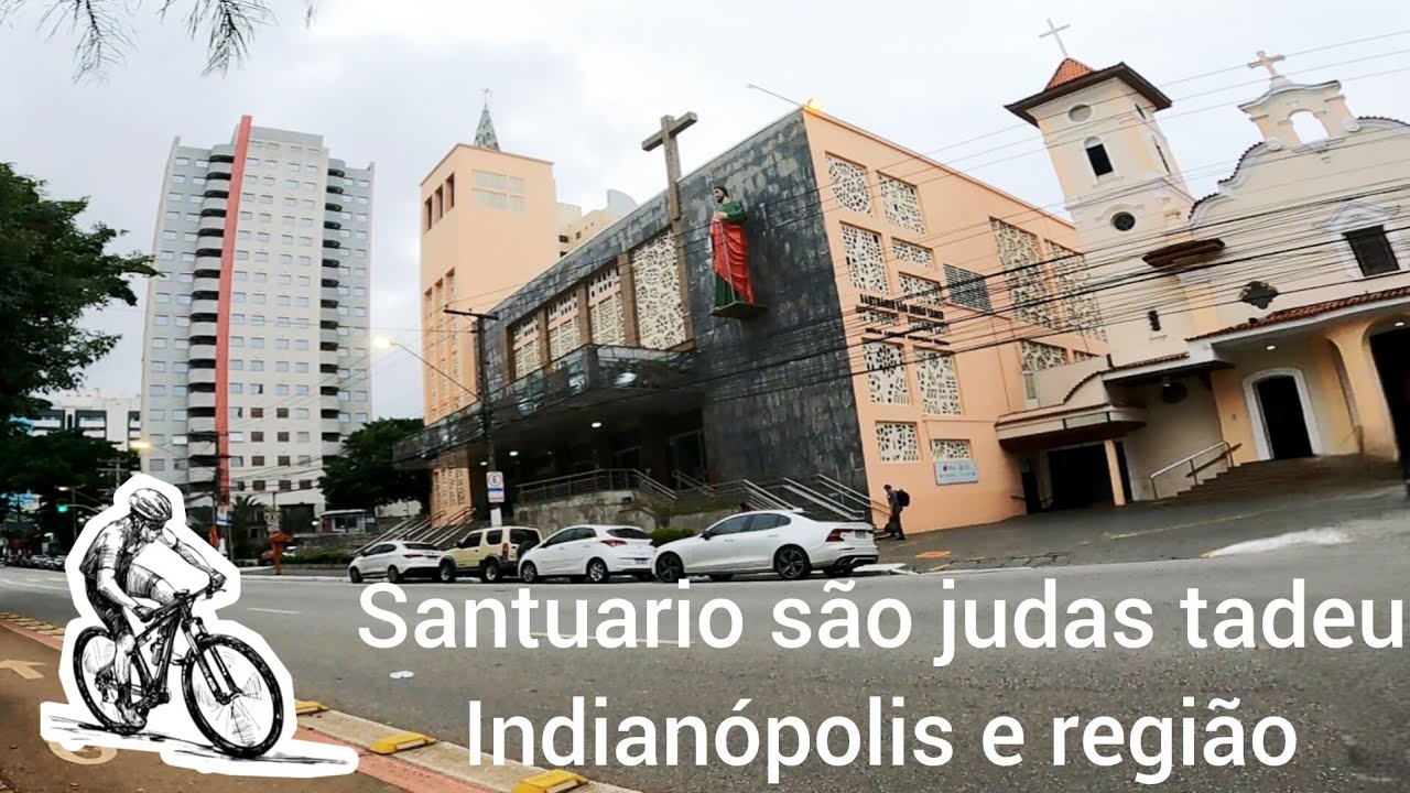  SANTUÁRIO SÃO JUDAS TADEU- INDIANÓPOLIS PLANALTO PAULISTA ROLÊ DE FIM DE TARDE 👉🏻🚴‍♂️