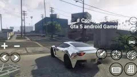 GTA V By Unity For Android Gameplay!