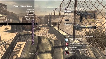 Modern Warfare 2 - One Man Army Glitch Tutorial