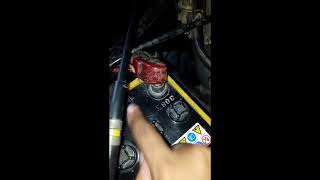 Cara membedakan kutub positif & kutub negatif aki Daihatsu Taruna, By TO 931