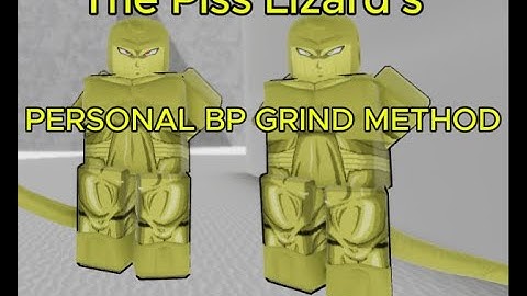 Budokai Z | MY PERSONAL BP GRIND METHOD ON THIS HARDCORE DBZ ROBLOX GAME?!