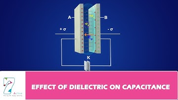 EFFECT OF DIELECTRIC ON CAPACITANCE
