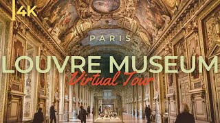 Louvre Museum 4K Tour Inside Louvre Museum Paris