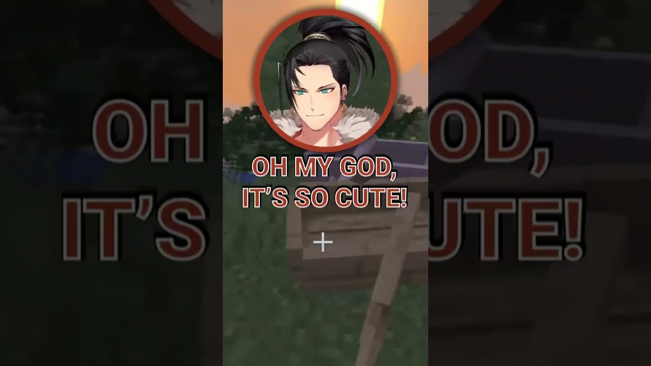I'm losing my mind over these sakura trees #josuijishinri #minecraft #holostars #tempus