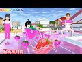 Banjir Strawberry 🍓🍓| Baby Celine Minum Susu Warna Warni Muncul Monster Strawberry 😱 | Sakura School