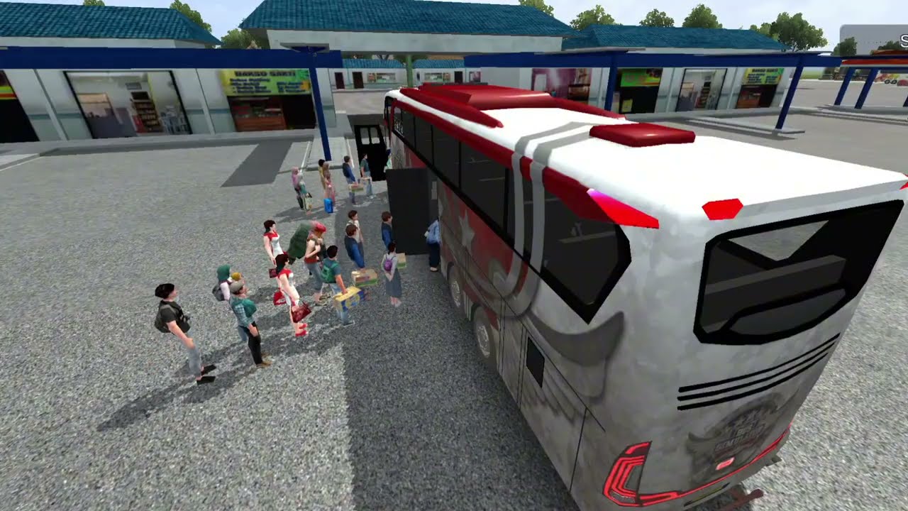 Indonesia Coach bus driving | Euro bus simulator 2025 Android gameplay 