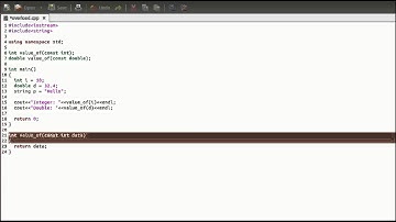 03 - Function Overloading and Function Template