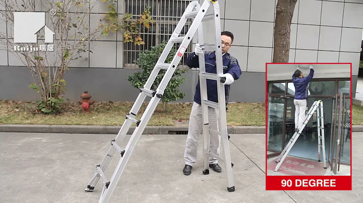 Multi purpose ladder with quick lock