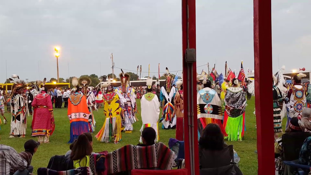 Oglala Nation Pow Wow 2017 Grand Entry & Victory Song 