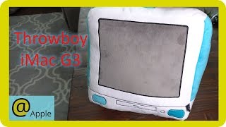 Throwboy iMac G3 Pillow - My First Mac Story @AtTech128