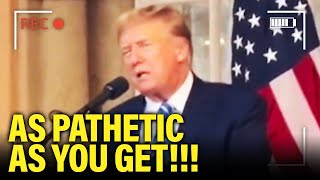 Trump MELTDOWN AT MAR-A-LAGO Last Night CAUGHT ON TAPE