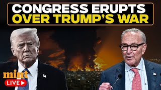 US-Iran War LIVE: Senator Schumer Calls Out Trump Over War With Iran | Strait Of Hormuz | Israel