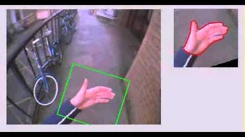 Hand contour tracking