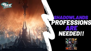 Shadowlands - PROFESSIONS ARE NEEDED!