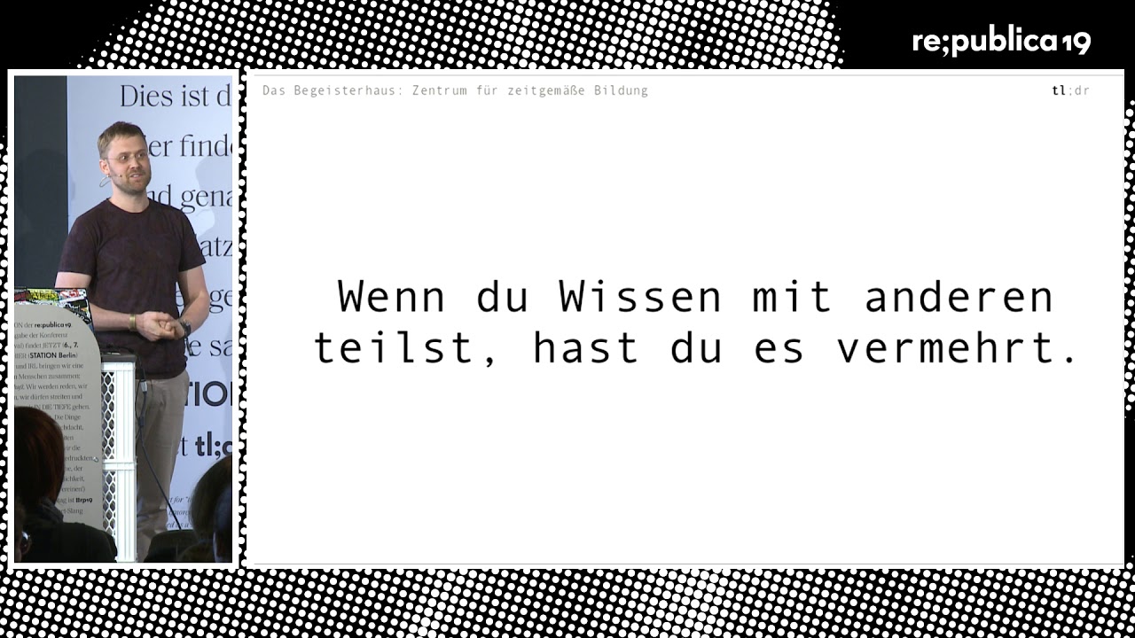 netzpolitik org framing manual re:publica 2019 – Steffen Haschler: Das Begeisterhaus: Zentrum für zeitgemäße Bildung