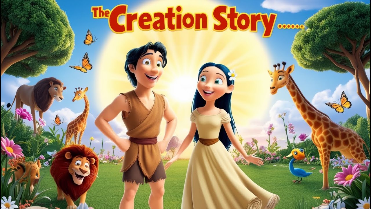 The Creation Story: Adam & Eve | Paradise Bible Stories (Genesis 2:4–25)