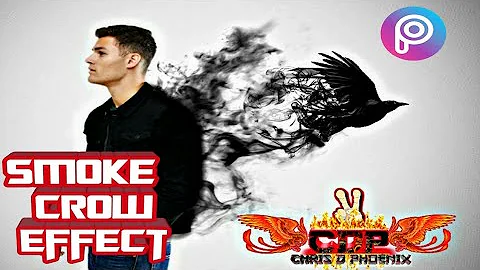 #SMOKE CROW EFFECT | PICSART PHOTO MANIPULATION