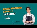 Ref:MugMszWG6DY Food hygiene basics | introduction to food hygiene level 1