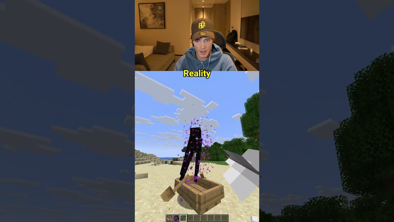 ARROWS CAN HIT ENDERMEN NOW?