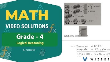 Maths Logical Reasoning word problems for Grade 4 - Set 1618988733
