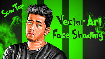 Vector Art Face Shading ✅ | Infinite Design Tutorial ✨ | NicK Creation