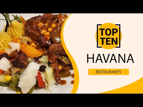 Vídeo: 10 millors restaurants a l'Havana, Cuba