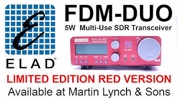 Elad FDM-DUO Limited Edition Red introduction by Martin Lynch at ML&S