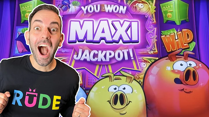 RICH Little PIGGIES  JACKPOT 45 MAX BET  M Resort ...