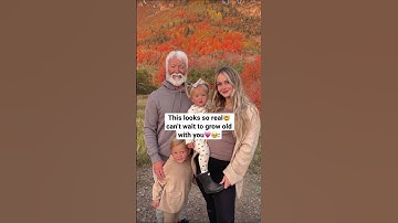 Using the age filter to see what we will look like old👀 #shorts