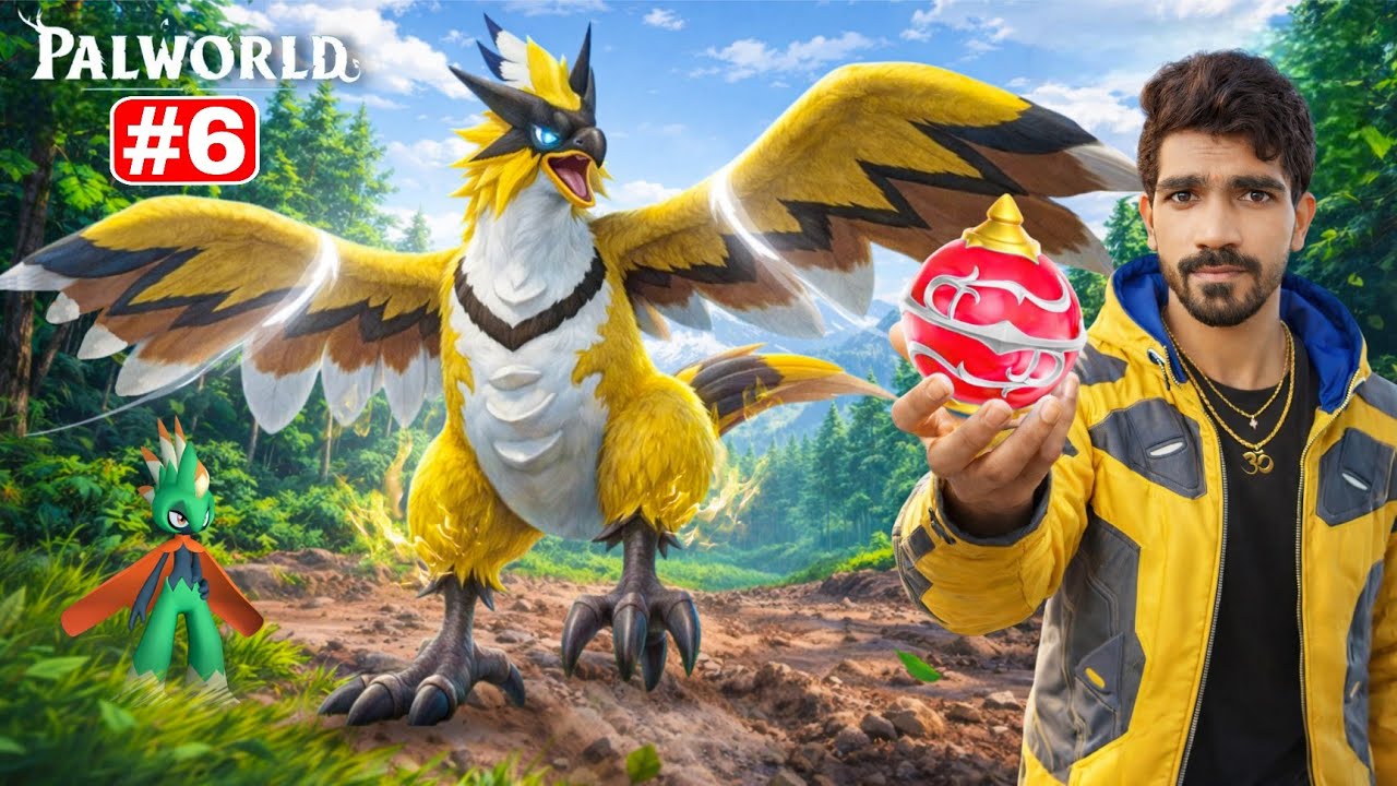 Capturing Powerful Flying Boss Pokemons in Palworld |  Palworld Part 6