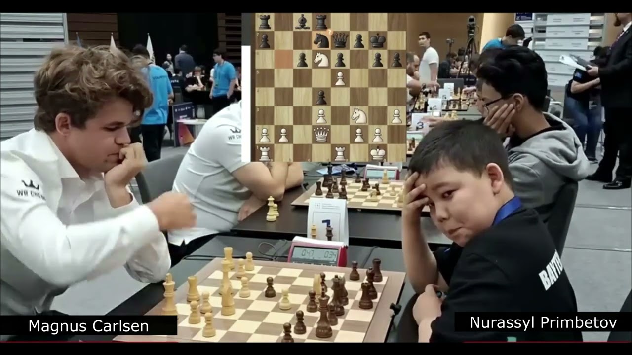 Mini Gênio desafia Magnus Carlsen — e o mundo parou pra assistir!