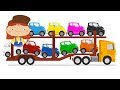 El taller de Doctora McWheelie. Coches infantiles. Dibujos para niños.