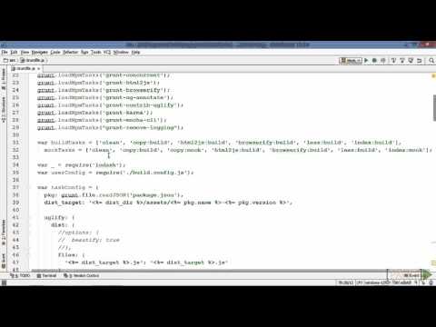 Learning Web Development with the MEAN Stack: Grunt – Building a Distribution | packtpub.com