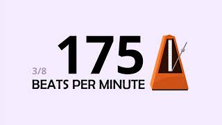 3/8 Metronome — 175 BPM