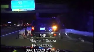 Florida troopers save man's life on the side of I-95