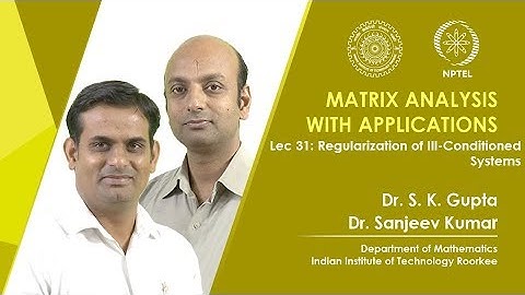 Regularization of Ill-Conditioned Systems